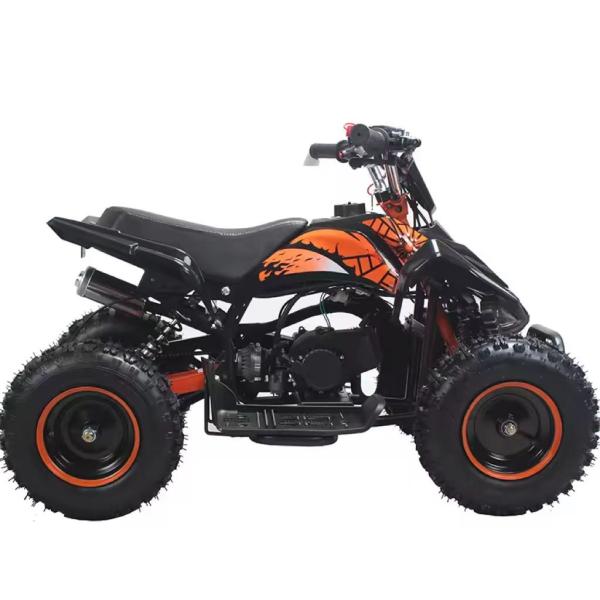 CE Certified 49cc 4 Stroke Gas Powered Kids Quad Bike with Disc Brake and High Voltage