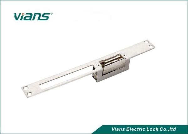 SS Adjustable Electric Strike Lock European Narrow Type Coating Nickel
