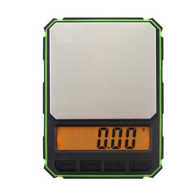 Balance de poche numérique de haute précision en plastique ABS pour balances à bijoux en or, poids en grammes, balance électronique de cuisine LCD