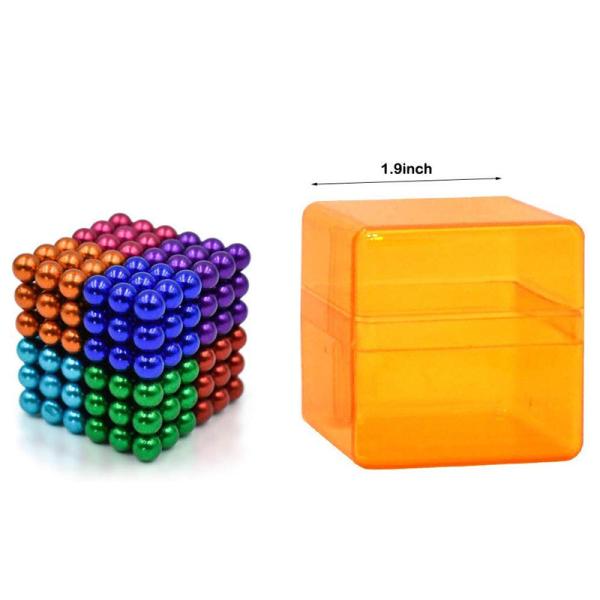 Colorful 216pcs Neodymium Sphere Magnet D3mm D4mm D5mm