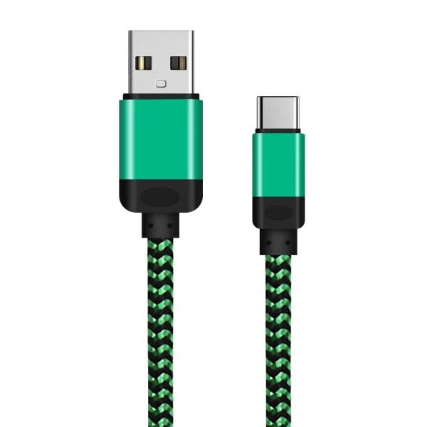 USB 3.0 Connector Nylon Braided Cable 2A Fast Charging Data Cable For Phone Charger