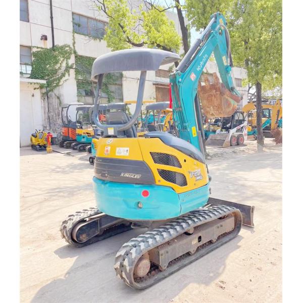 3000 KG Made in Japan Original Design Kubota U20 Excavator Rubber Track Mini Excavator