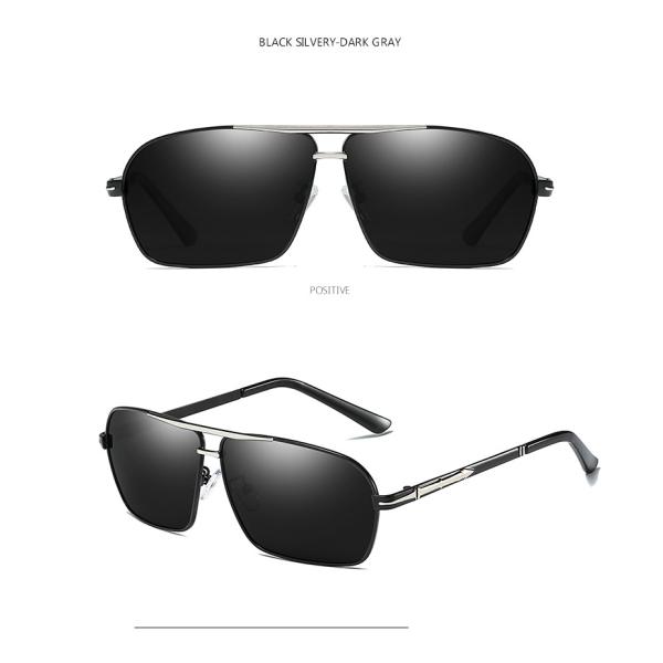 UV400 Mens Luxury Sunglasses Bridge Sport Metal Frame TAC Man Night Driving