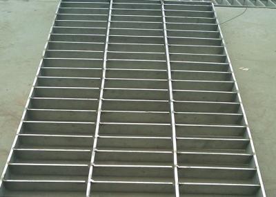 Stainless Steel Heavy Duty Steel Grating , Round Bar 25 X 5 SS Floor Grating
