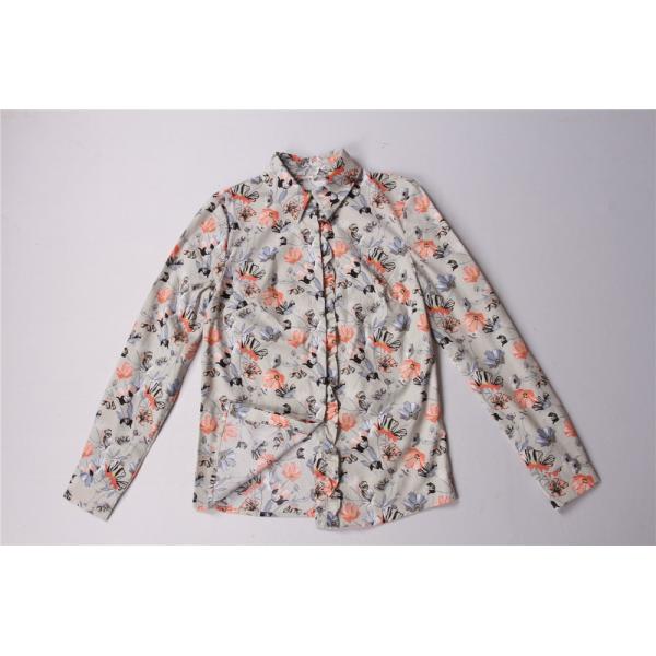 100% Cotton Stockpapa Womens Casual Print Shirts