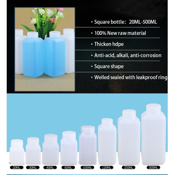 Envases de plástico biodegradable en la industria química