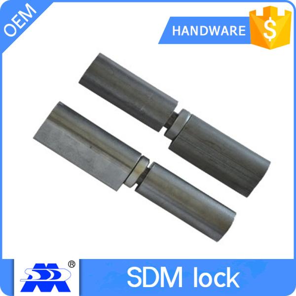 Zinc Plated Furniture Lock Hardware / Heavy Duty Door Hinges ODM Service