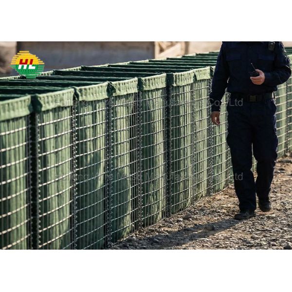 China Factory Bastion Gabions Barrier Wall/Defensive Barrier Heavy Duty Blast And Ballistic Protection Welded Bastion Barrier heesco Defensive Barrier