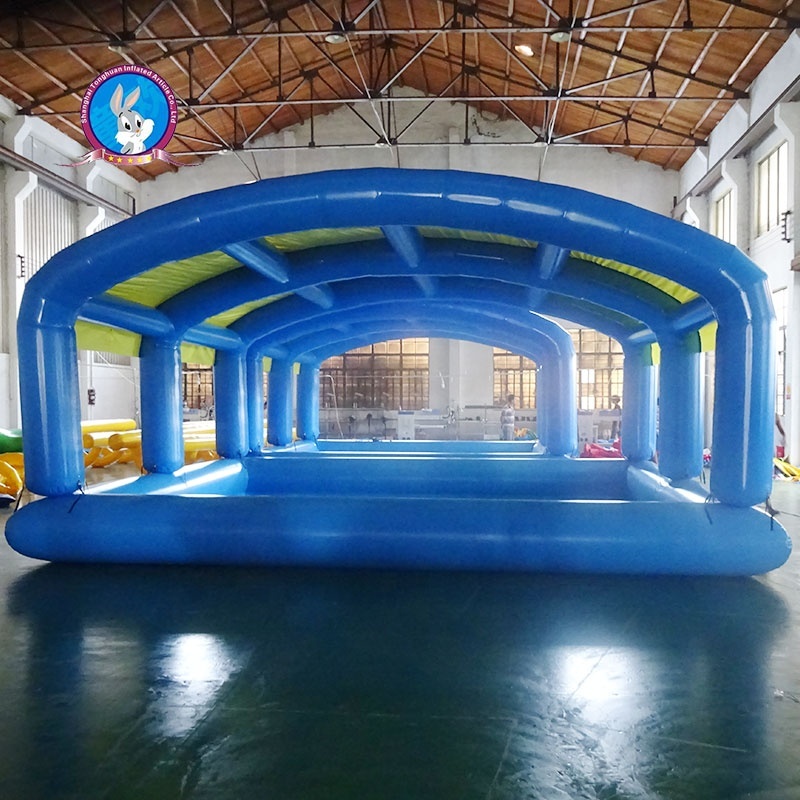 Large Adult Inflatable Swimming Pool China Factory Outdoor Household Water Park with Fun Games for the Home or Land