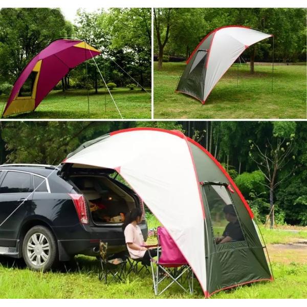 4 Seasons 190T Polyester SUV Rear Outdoor Camping Tent