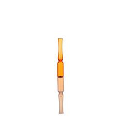 Ampola de vidro de borosilicato de âmbar de 2 ml versátil para uso médico e cosmético