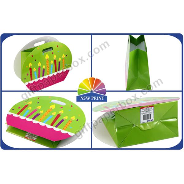 Смешной мешок подарка упаковочной бумаги круглой формы/роскошные мешки подарка дня рождения способа бумажные