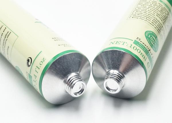Medium Screw M11 Aluminium Tube Packaging / Aluminum Food Tube For Chicken Nutrition Paste