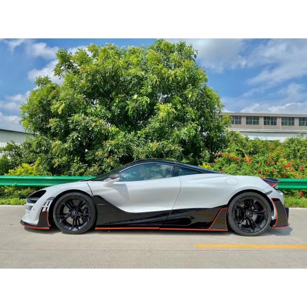 Fibre de carbone sèche pour McLaren 720s Kit de carrosserie en fibres de carbone 720s Amélioré à l'avant et à l'arrière de l'avant et de l'arrière