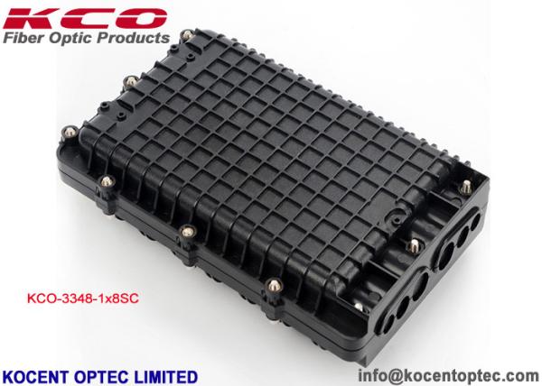 4 boîte optique de clôture de fibre de bâti de mur de Sc UPC des ports KCO-3348-1x8SC
