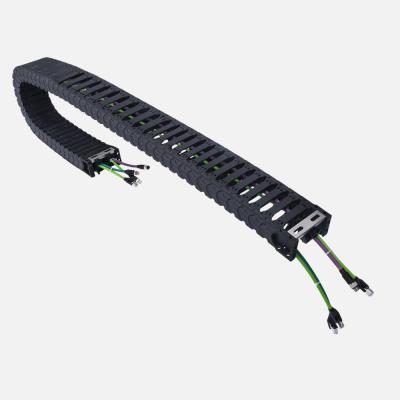 Nylon Plastic Cable Drag Chain With Dustproof For CNC Wire Cable Carrier