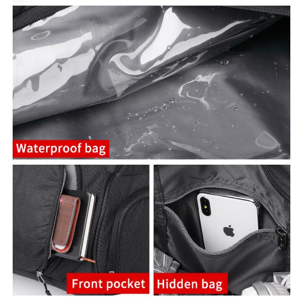 OEM Custom Logo Travel Duffel Backpack Garment Duffle Bag Multi-storey (Оригинальное название)