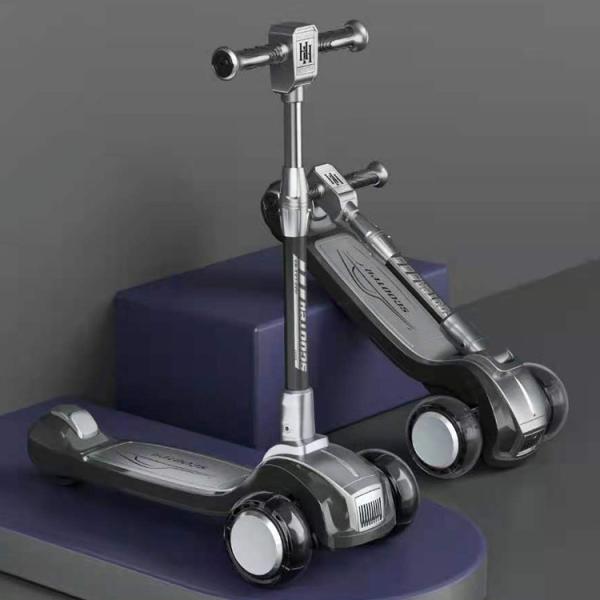 Максимальная нагрузка 50 кг Регулируемый складной детский велосипед Kick Scooter для ребенка легкий