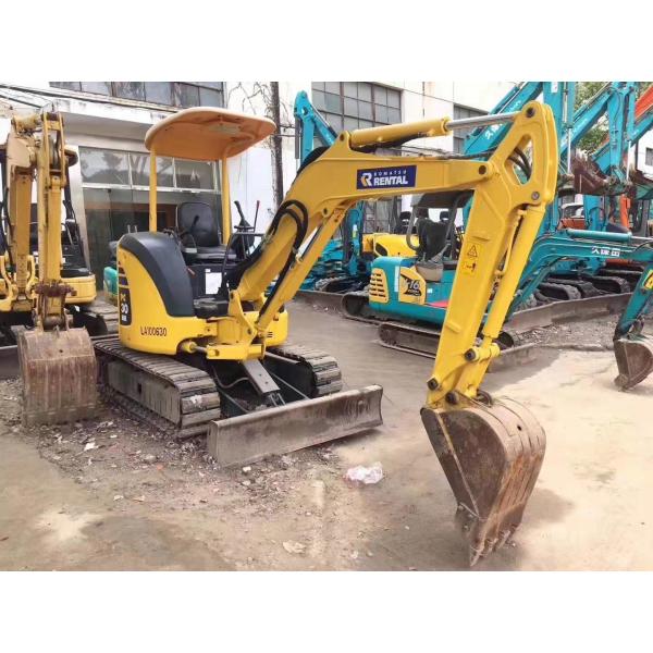 Small Space Workplace 3595kg PC35MR Used Komatsu Excavator