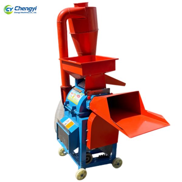 Steel Self Priming Grass Pulping Machine Durable Forage Crushing Equipment