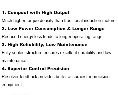 High-Torque 250kW (Peak) Traction Motor for Electric Dump Trucks & Construction Logistics