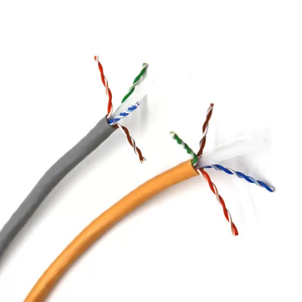 Cabo exterior de Lan Cable Aluminum Foil Cat 6 Sftp dos ethernet 23AWG