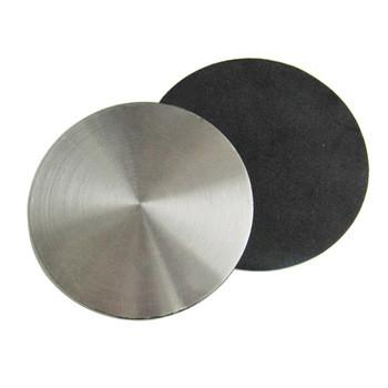 Customized 2B BA HL 409SS Stainless Steel Circle Plate For Door Lock