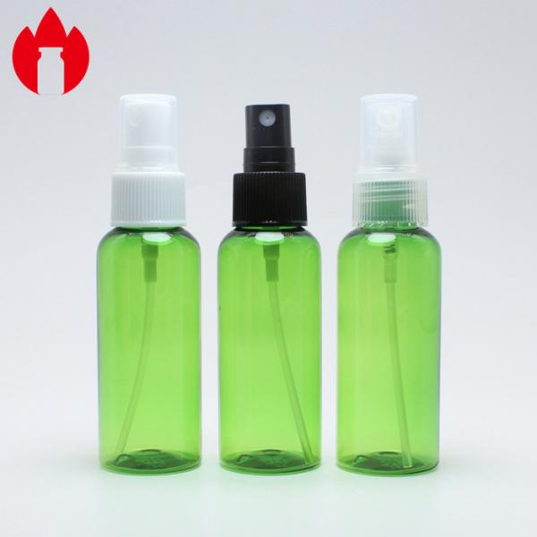 Green Clear PET 50ml Recycled Plastic Spray Bottles