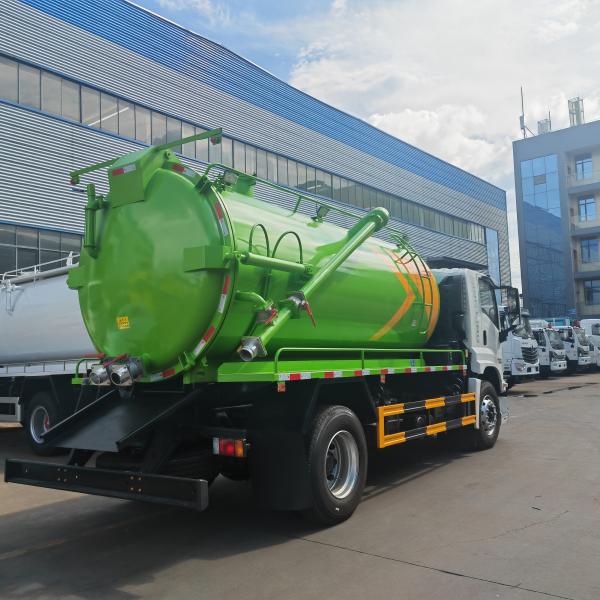 ISUZU GIGA 16CBM Sewage Vacuum Fecal Suction Tank Cleaning Tanker Truck