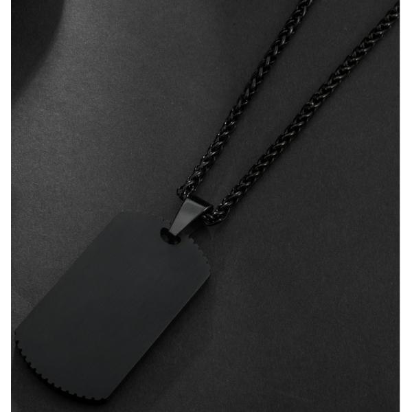 Venta caliente de los hombres personalizados collar de collar cruzado collar de acero inoxidable productos de stock