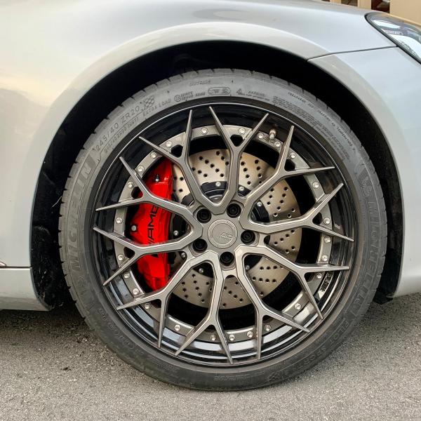 AMG 6 Pot Brake Kit 360x36 AMG Brake Disc Fits 21in Wheel