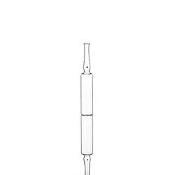 10ml ampola de vidro de borosilicato transparente uso cosmético médico