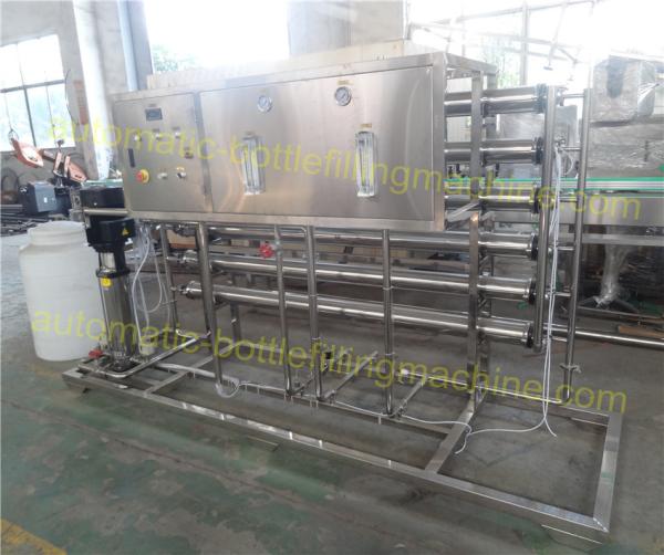 Pure Drinking Water Purification Equipment 1600 2100KG Weight High Efficiency