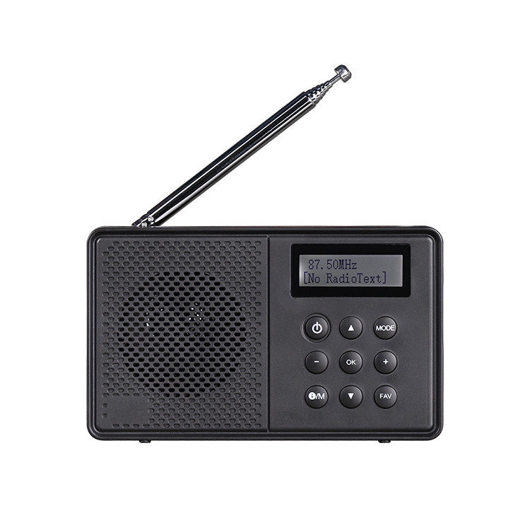 DAB FM многофункциональное портативное радио с солнечной энергией и экологически чистой сухой батареей