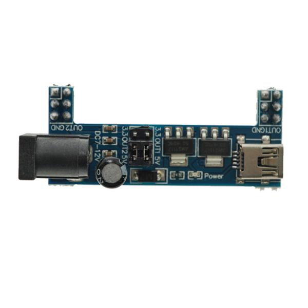 Arduino MB102 Breadboard Power Supply Module 3.3V 5V Durable 24 Months Warrnty