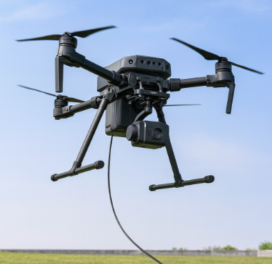 Lightweight DJI Matrice 400 Payload Tethered Drone Power Station Portable