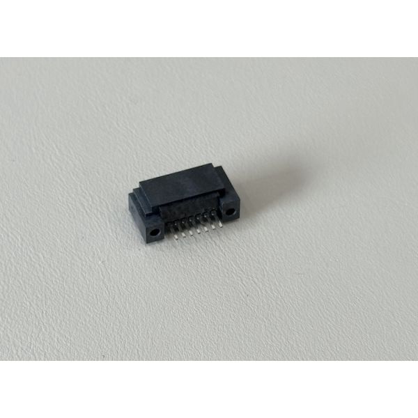 13 Pin SATA board mount connector, 1.27mm pitch vertical SMT PCB connector for high speed data transmission, HDD / SSD storage, industrial electronic server customization