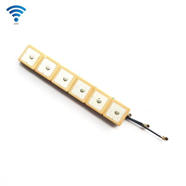 1575.42MHz GPS Ceramic Patch Antenna Internal 28dbi Vertical Polarization With IPEX