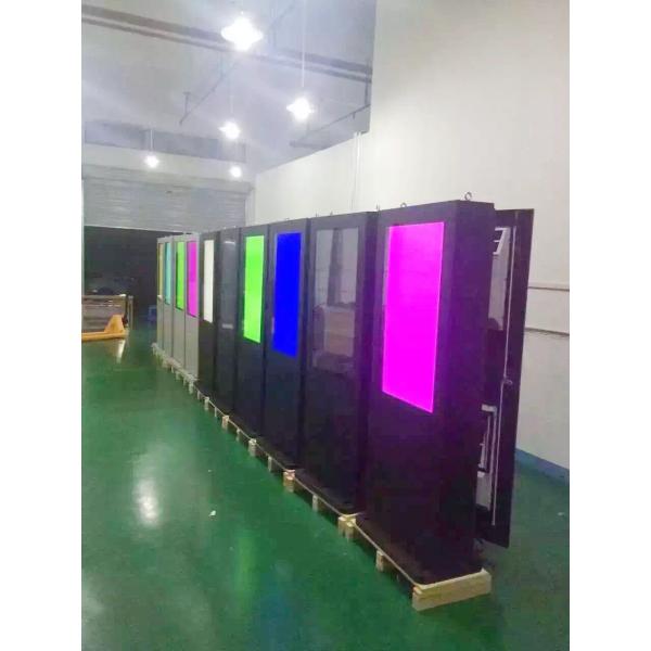 Standalone 46inch Exterior Digital Signage Totem Resolution 1920*1080p
