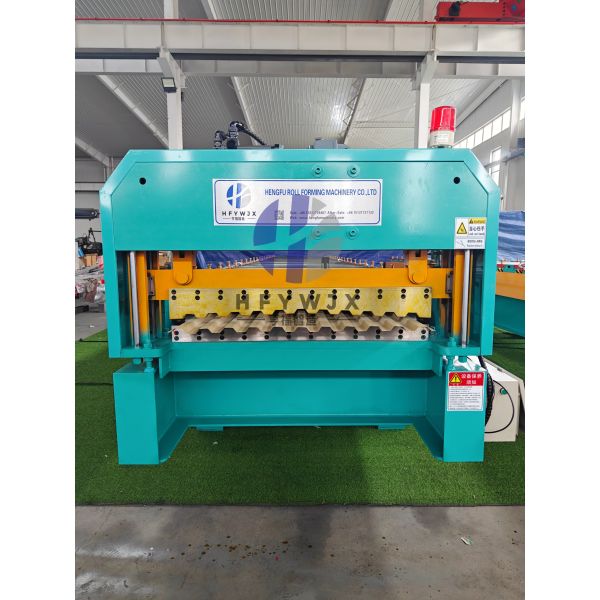 C21 Metal Trapezoidal Standing Seam Roll Former Machine With PLC Control System And 40M/Min Forming Speed