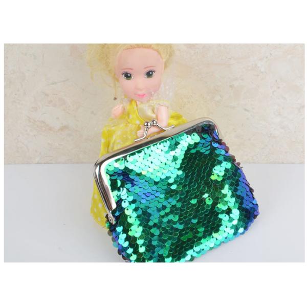 Fashion Sequin Coin Purse Bag Lady Cosmetic Bag Mermaid sequined purse Makeup Bag