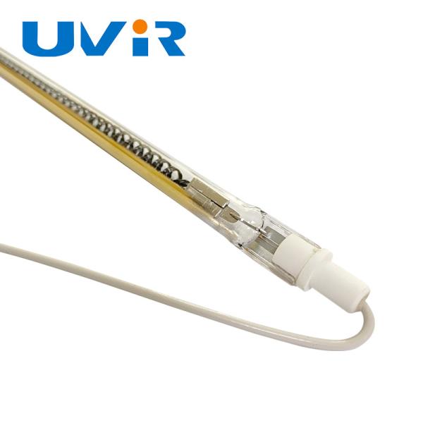 380V 1500W Углеродные волокна инфракрасные нагревательная лампа с кварцевой трубой