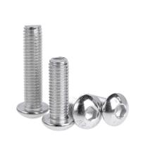 Boulons à hexagone de machine noire / boulons à hexagone SS 304 avec couverture complète du fil