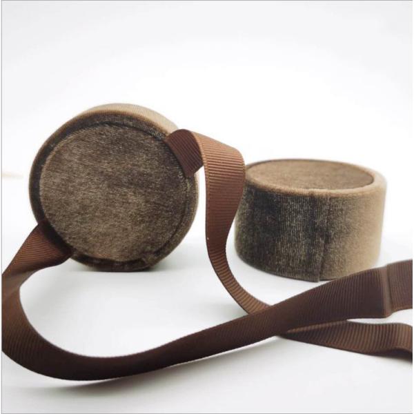 Luxury Velvet Ring Box with Custom Logo and Flexible Size for Elegant Jewelry Storage