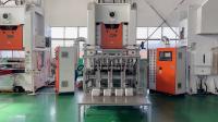 12000 pièces par heure contenant en feuille d'aluminium machine à quatre cavités avec contrôle PLC