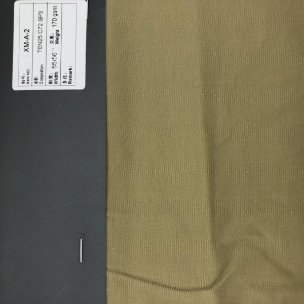 Nylon Cotton Fabric 170 GSM 72% Cotton 25% Tencel Fabric for Textile Garment