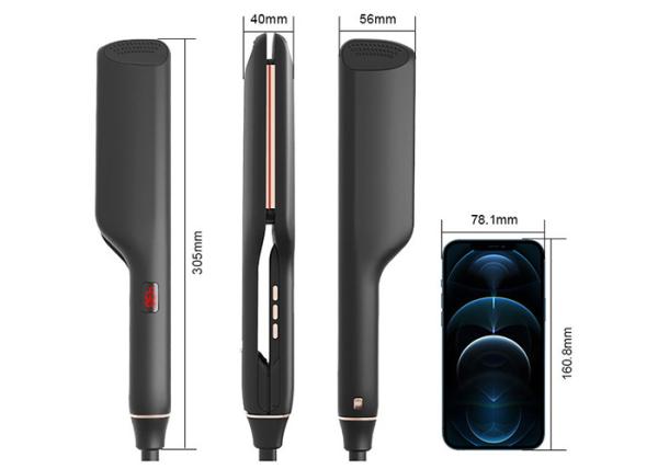 PTC electric Two Barrel Curling Wand , Ceramic 2 Barrel Hair Curler