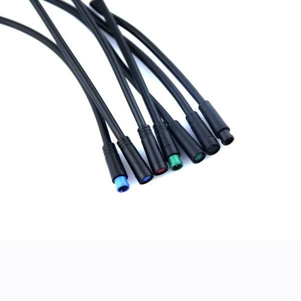 2 Pin IP65 Waterproof Connectors Compact Structure For Electric Bicycle Accessories