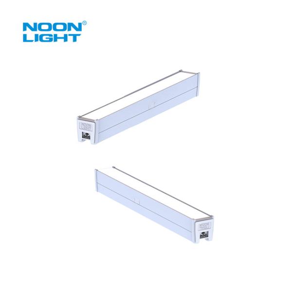 Système d'éclairage LED à 30° d'angle de faisceau avec une efficacité lumineuse maximale de 125 LM/W et un flux lumineux maximal de 12800 LM