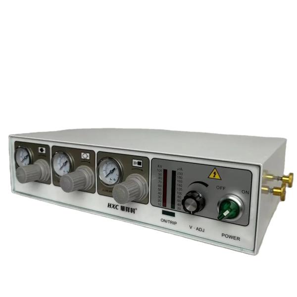 50W Control System Powder Coating Booth Machinery for Vibration Absorption and 60KG Weight